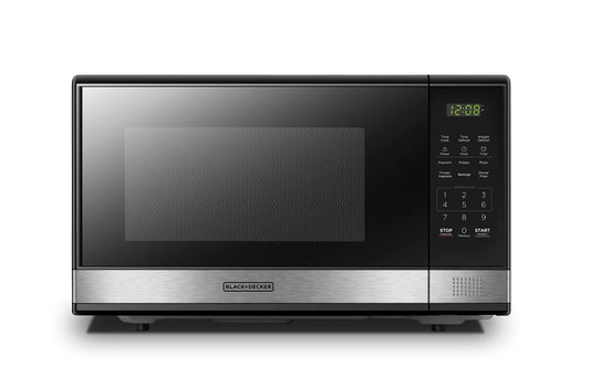 Digital Microwave Oven with Turntable Push-Button
